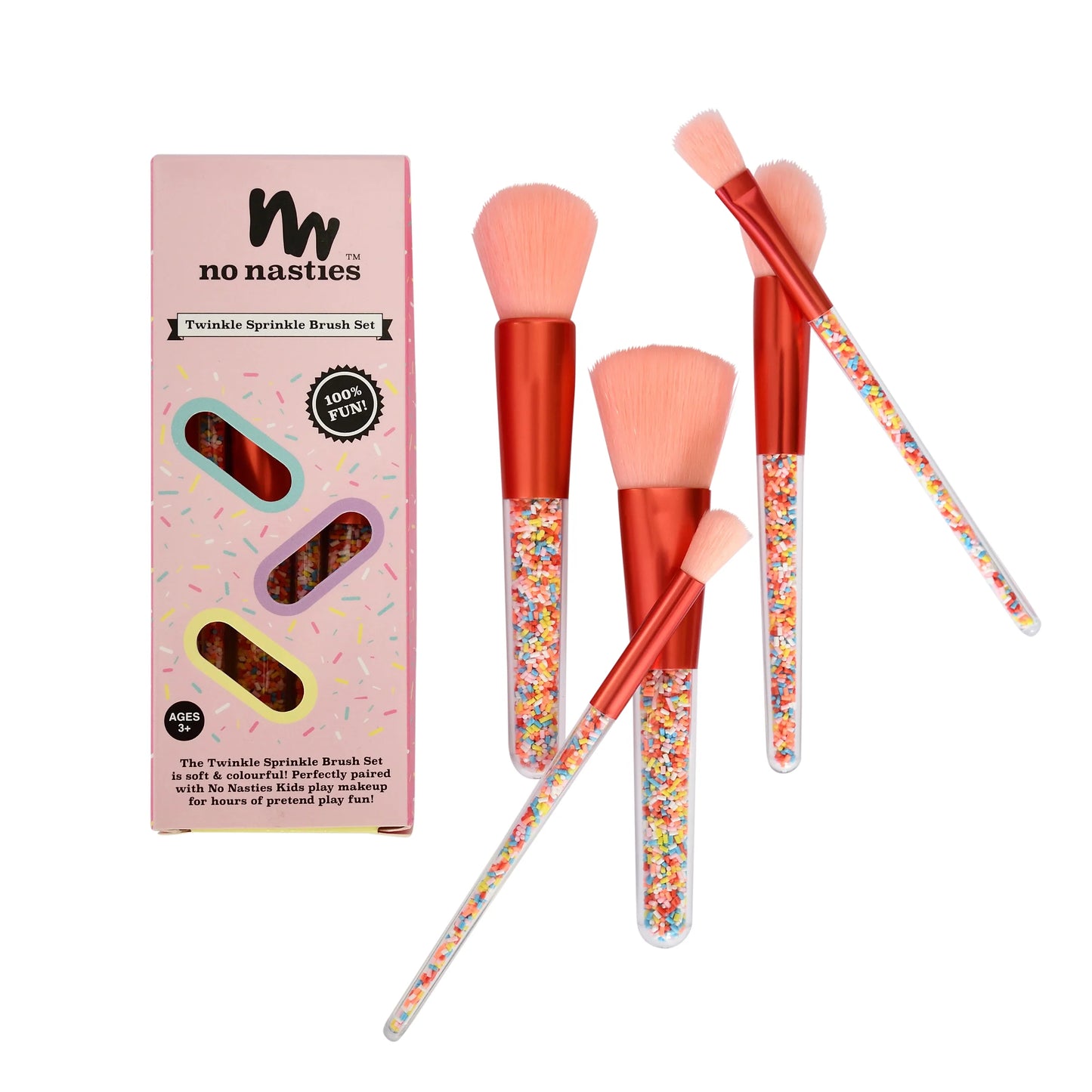 No Nasties Twinkle Sprinkle Brushes