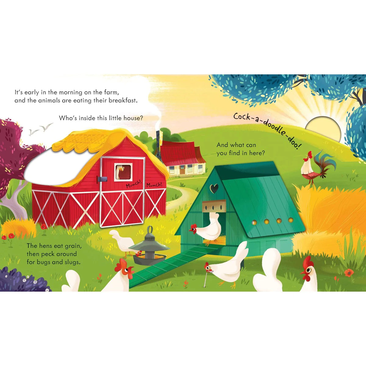 Usborne Peep Inside The Farm