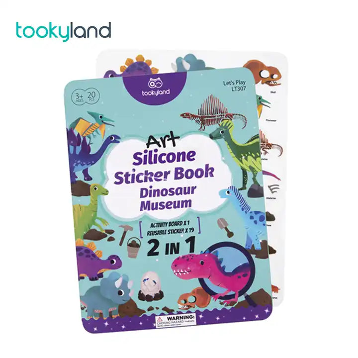 Tookyland Silicone Sticker Books