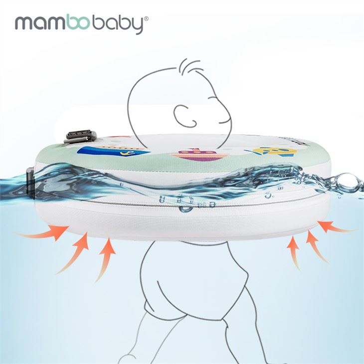 Mambobaby Air-free Neck Type Floater for 0-12 Months