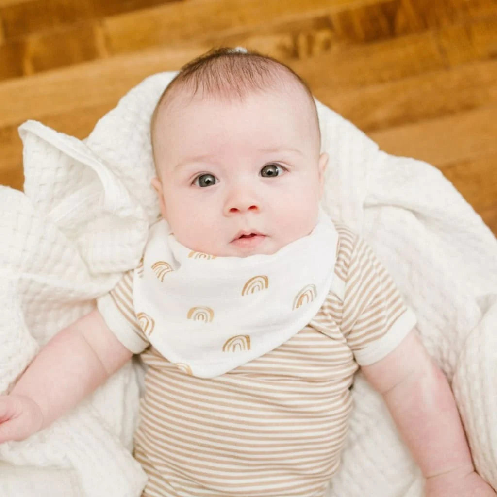 Lulujo Muslin Bibs (Set of 2)