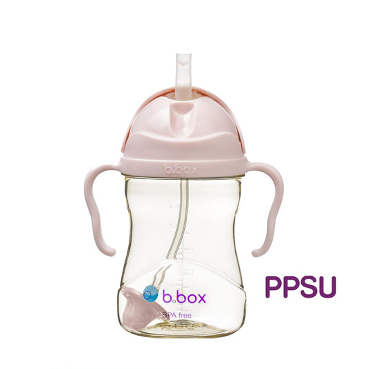 B. Box PPSU Sippy Straw Cup with Handle