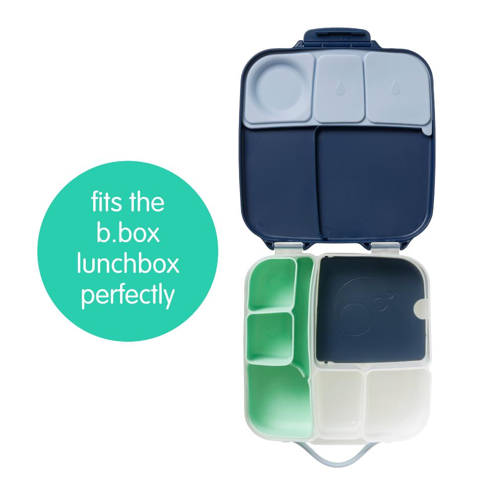 B. Box Silicone Bento Tray