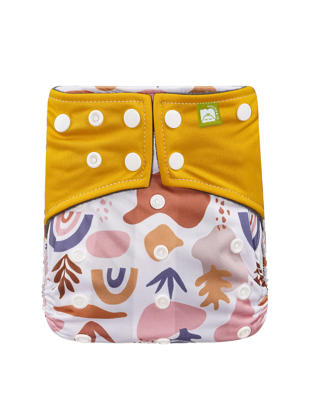 Meenie & Co. Double Gussets Cloth Diaper with Microfiber Reusable Insert
