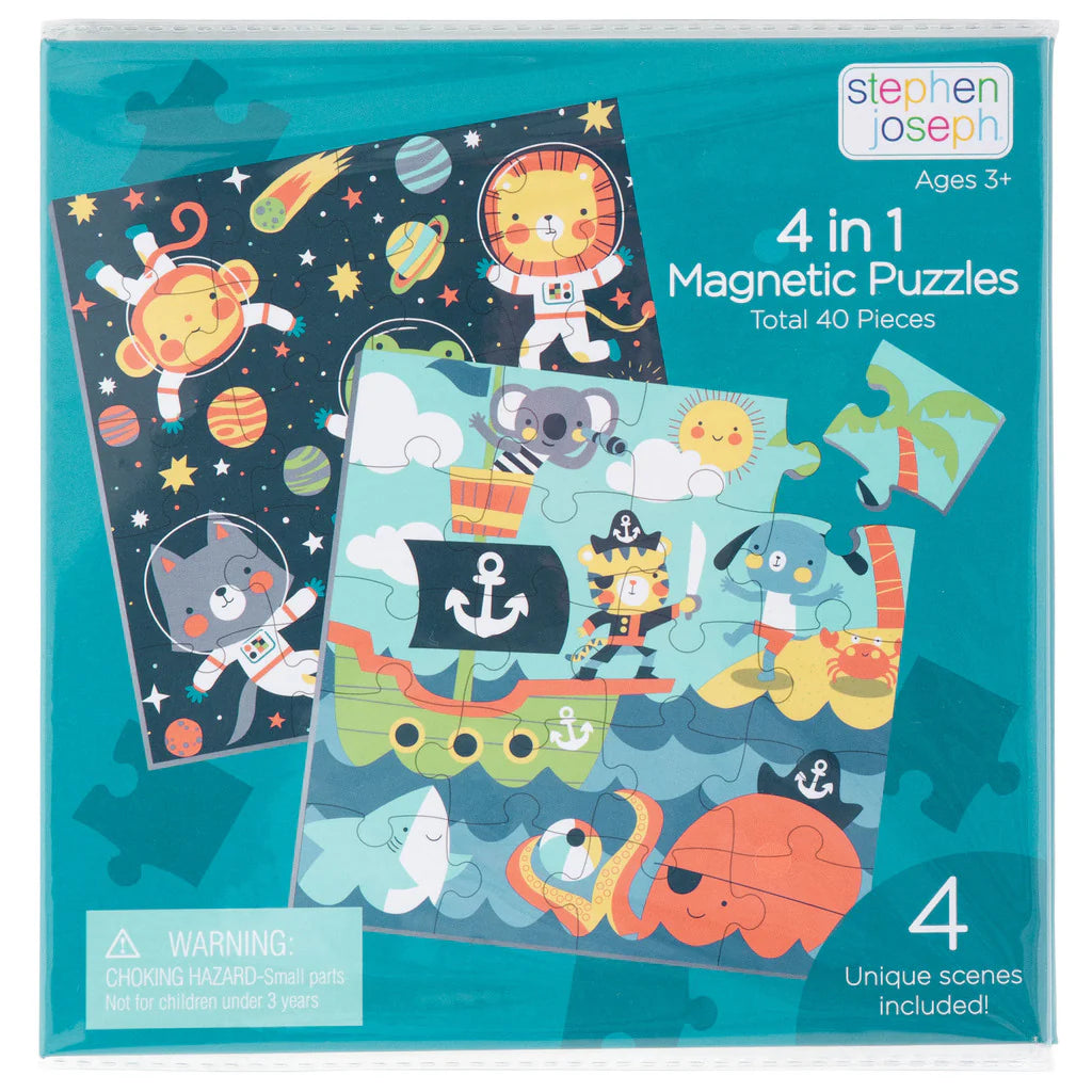 Stephen Joseph 4-in-1 Magnetic Puzzle