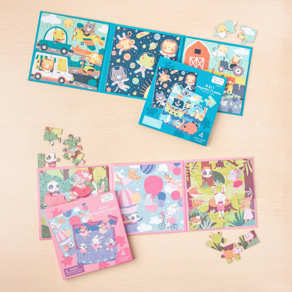 Stephen Joseph 4-in-1 Magnetic Puzzle