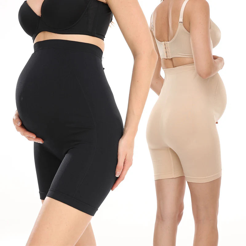 Lunabebe by Mama Blends Pregnancy Support Biker Shorts