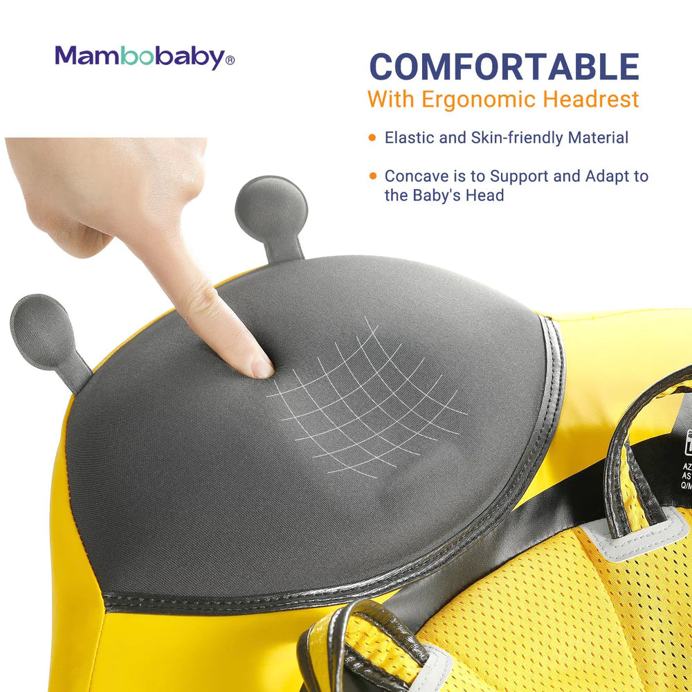 Mambobaby Air-Free Chest Type Floater with Canopy and Tail (3-24 mos)
