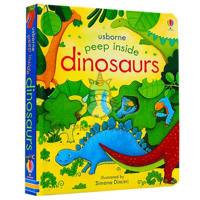 Usborne Peep Inside Dinosaurs