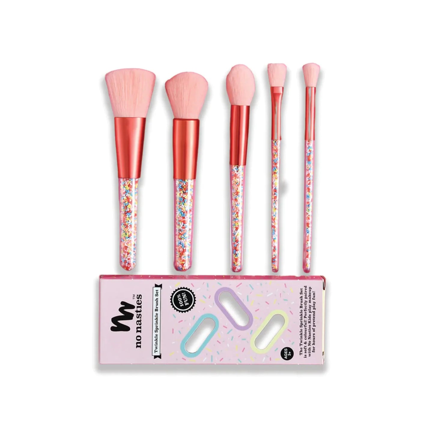 No Nasties Twinkle Sprinkle Brushes