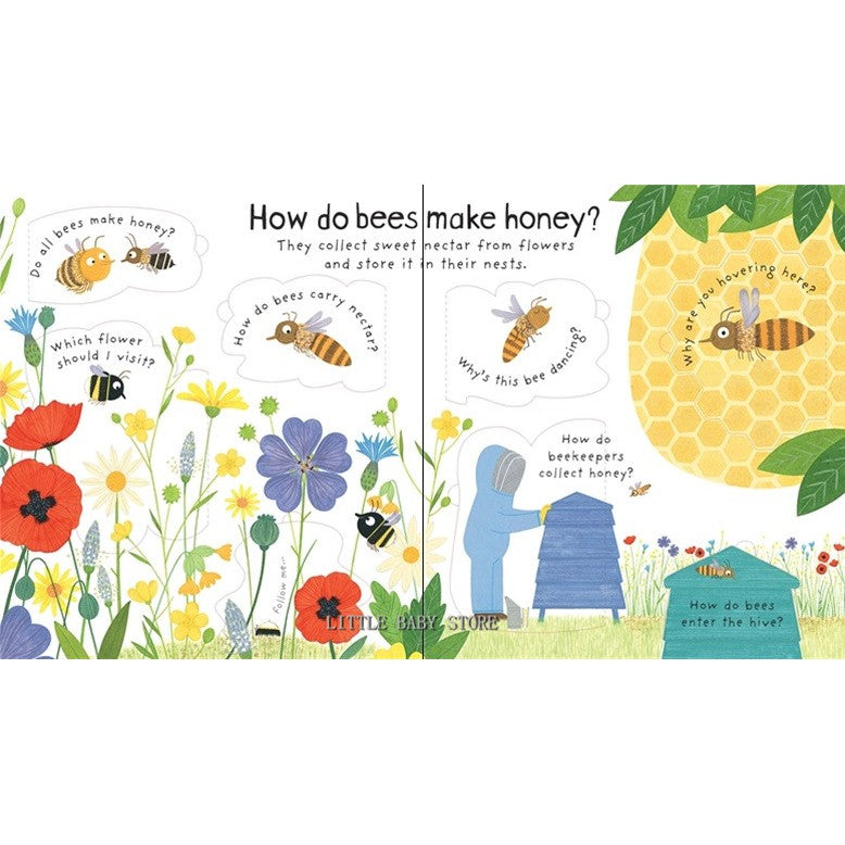 Usborne First Questions & Answers: Why Do We Need Bees?