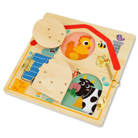 Tooky Toy Latches Activity Board