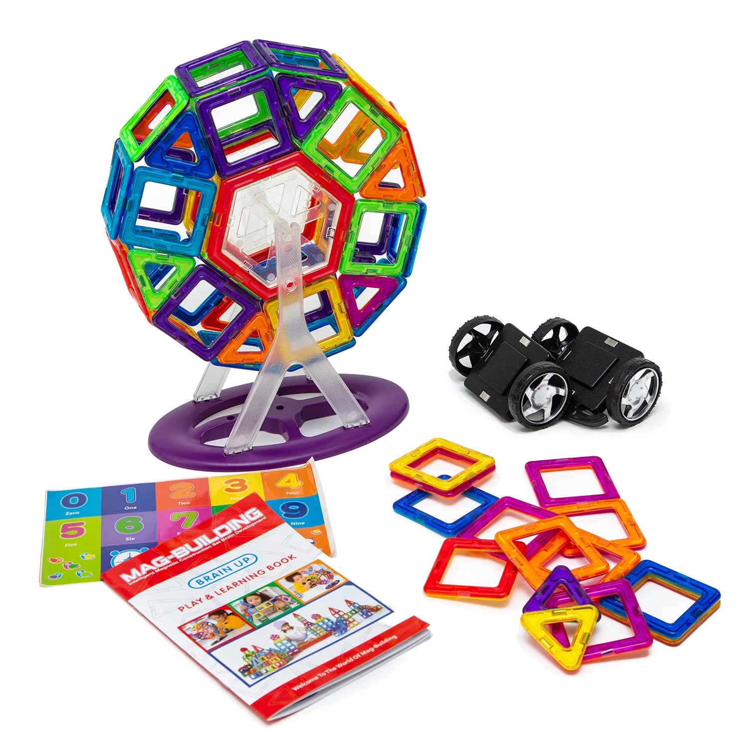 MagBuild Magnetic Building Blocks (71 pcs) – Building Roots PH