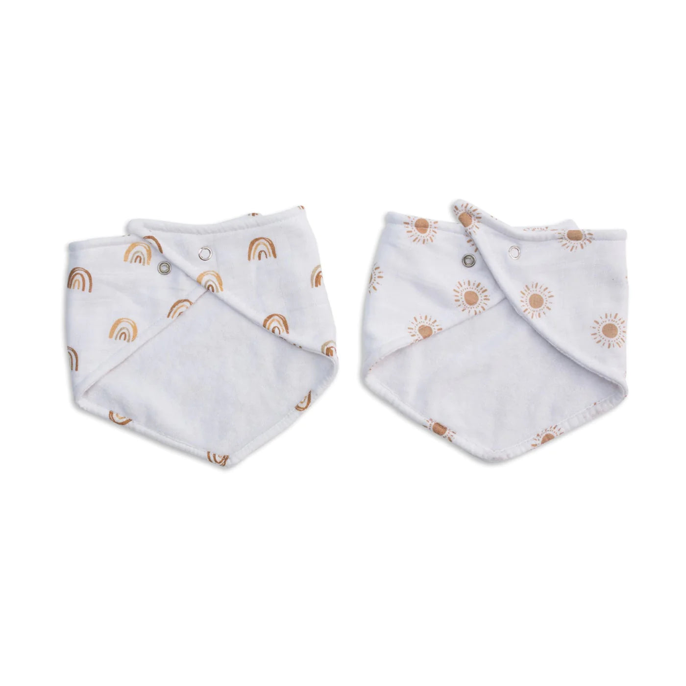 Lulujo Muslin Bibs (Set of 2)