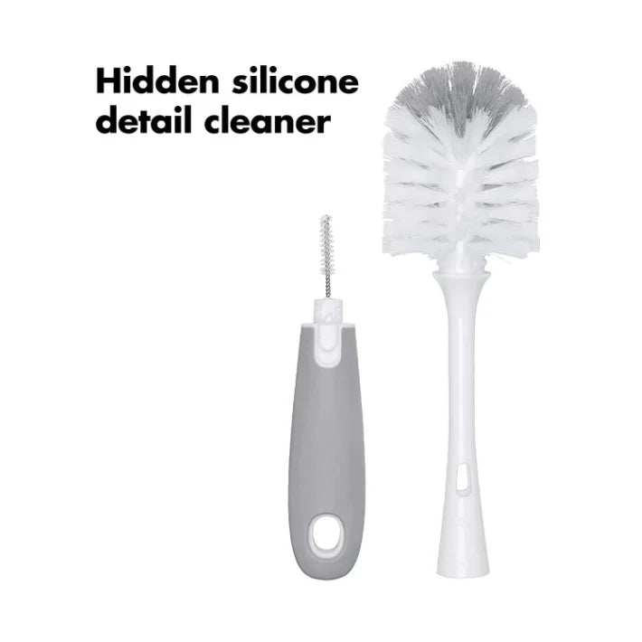Oxo Tot Bottle Brush with Nipple Cleaner Refill - Teal (No Stand, Brush Only)