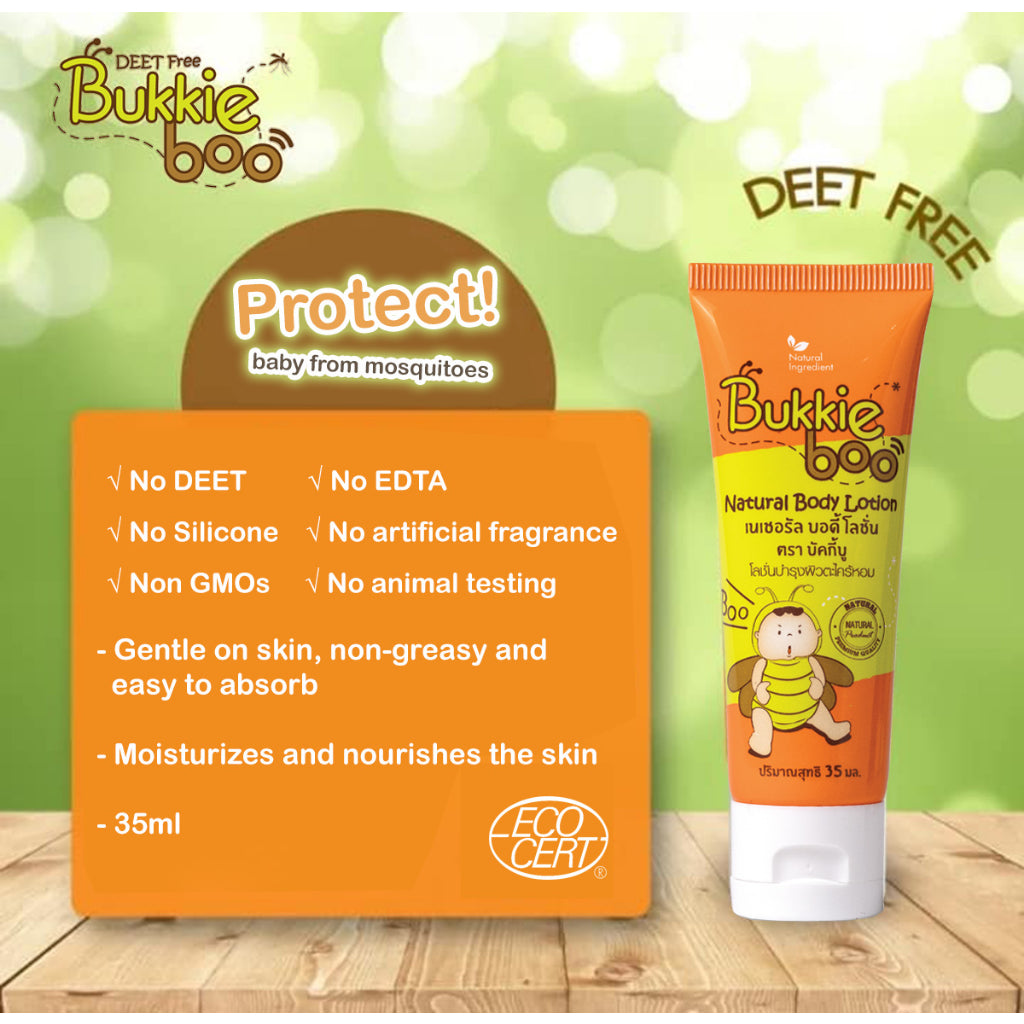 Bukkie Boo Natural Anti-Mosquito Repellant Lotion