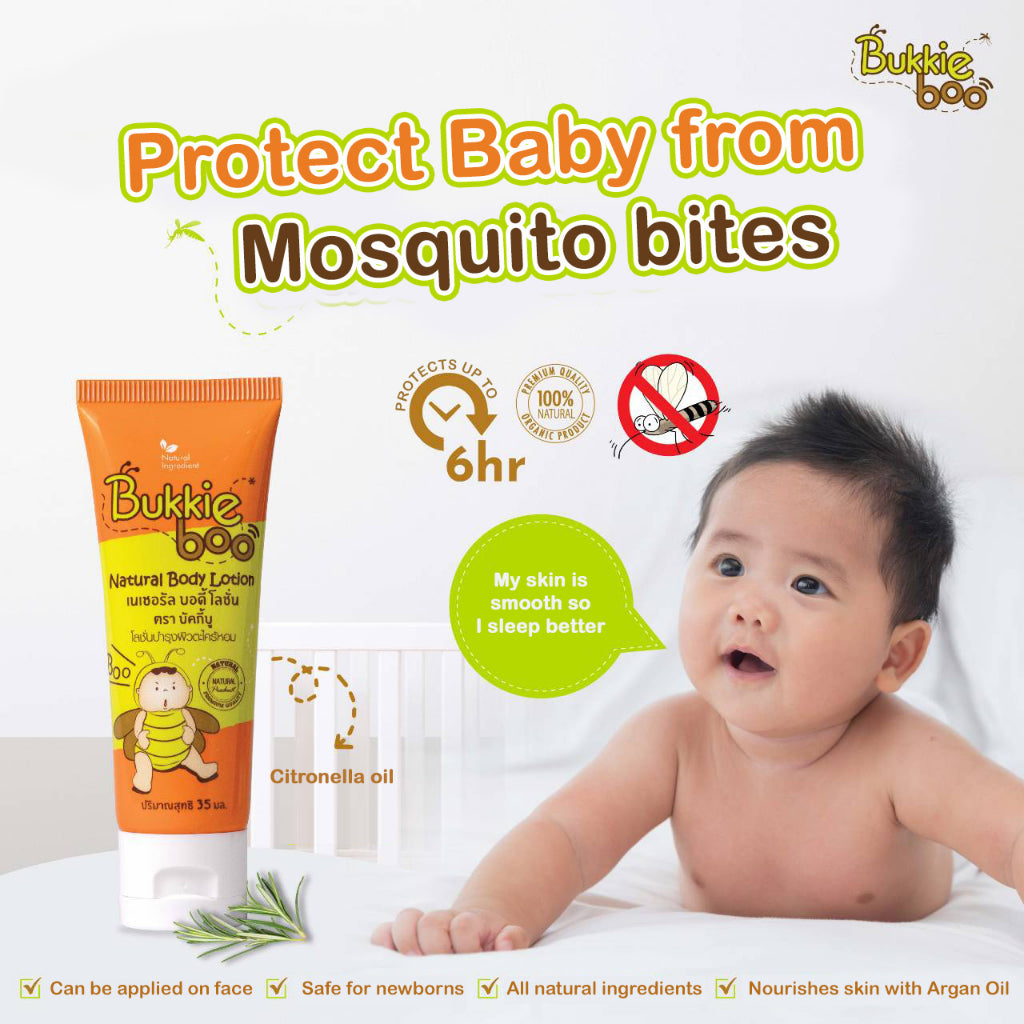 Bukkie Boo Natural Anti-Mosquito Repellant Lotion