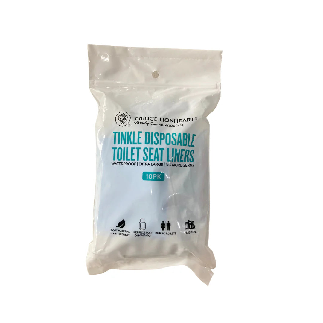 Prince Lionheart Disposable Toilet Seat Liner (Pack of 10)