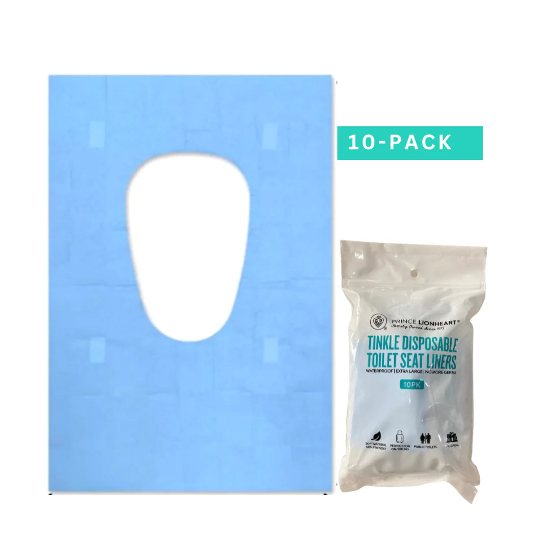 Prince Lionheart Disposable Toilet Seat Liner (Pack of 10)