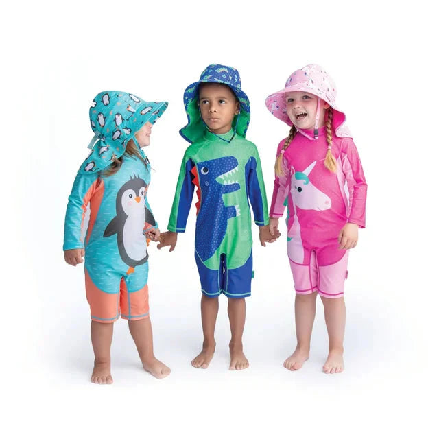 Zoocchini UPF50 Rashguard Swimsuit