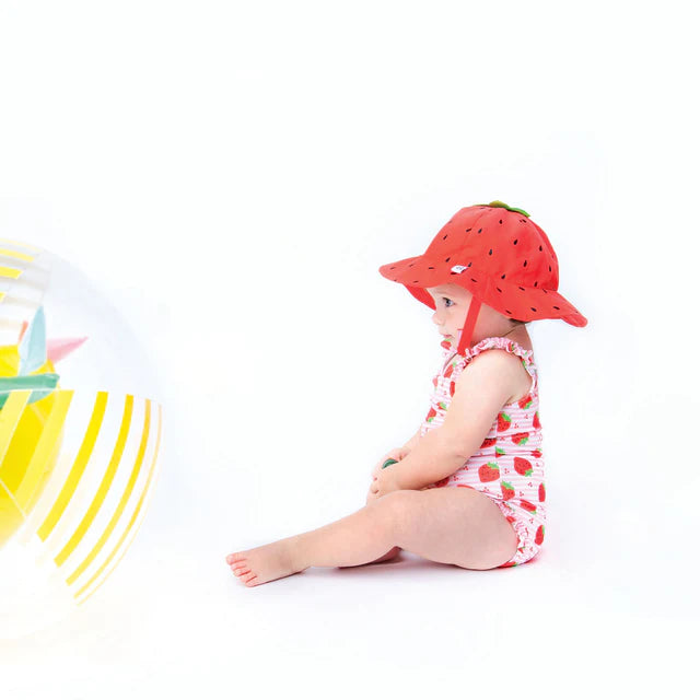 Zoocchini UPF50 Snap Swimsuit & Sunhat Set