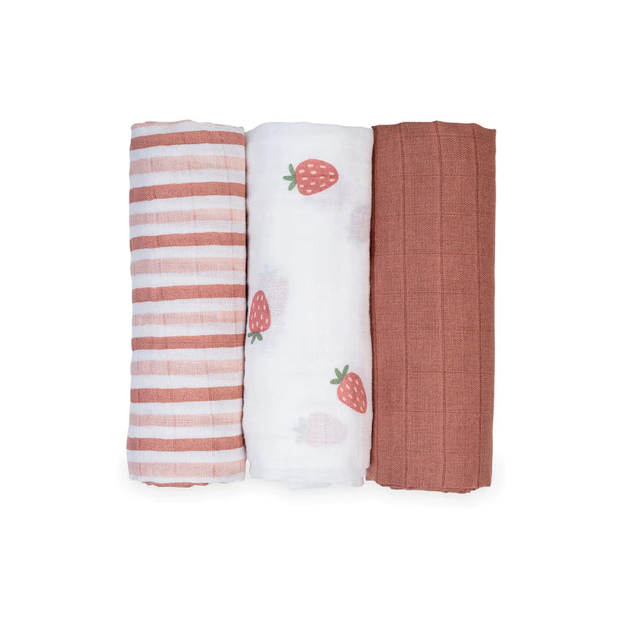 Lulujo Mini Muslin - 27” x 27” (Set of 3)