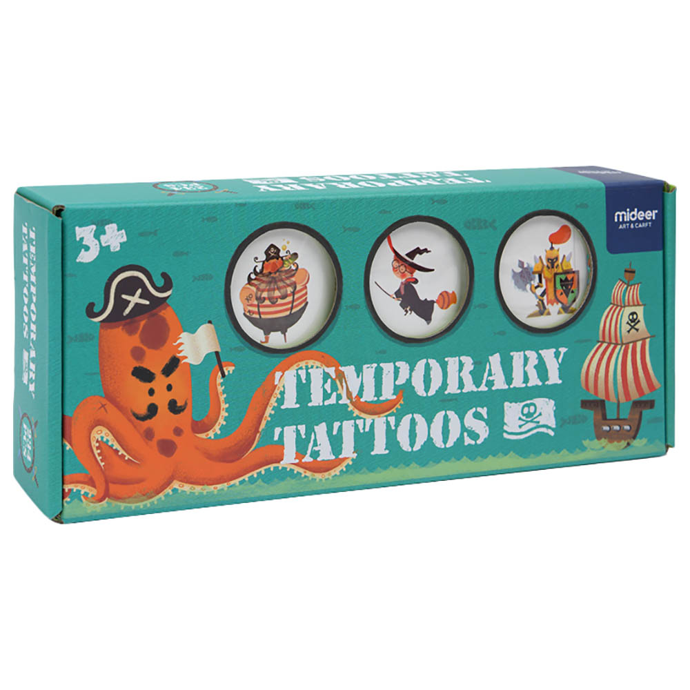 Mideer Temporary Tattoo with Nail Sticker