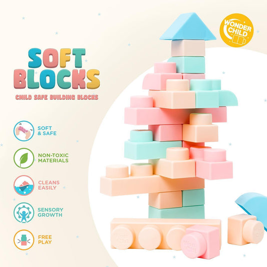 Wonder Child Soft Blocks (11 pieces)