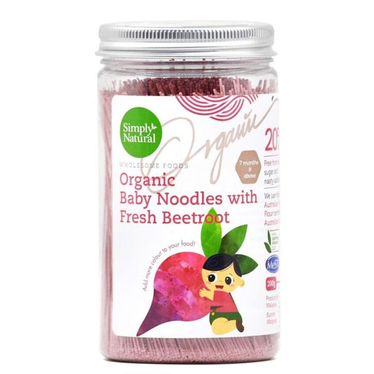 Simply Natural Organic Baby Noodles (Beetroot)