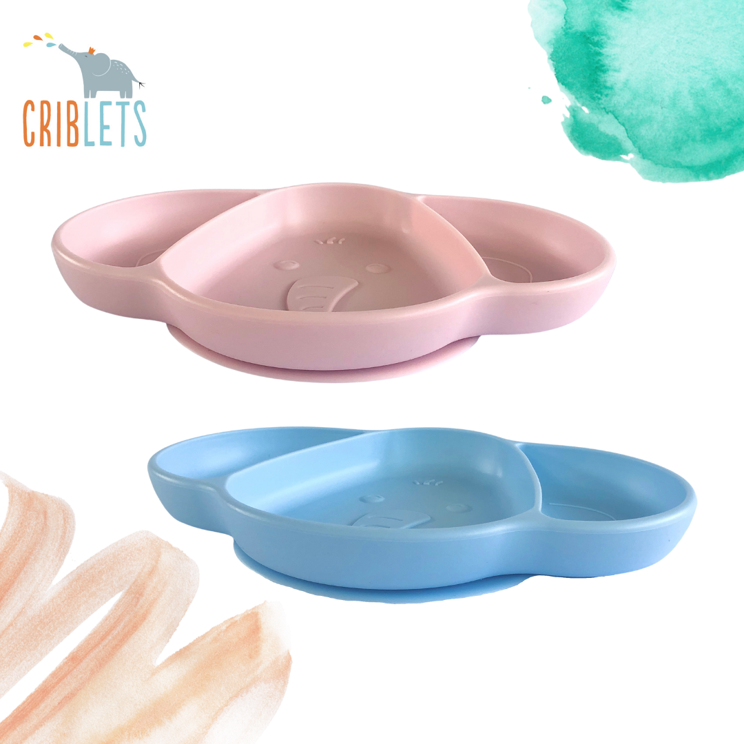 Criblets Elephant Silicone Plate