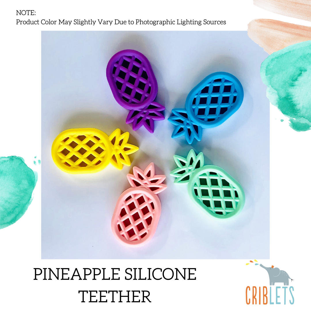 Chomps Pineapple Silicone Teether