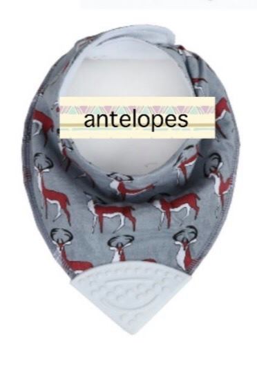 Bandana Bib with Teether