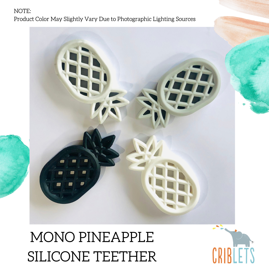 Chomps Mono Pineapple Silicone Teether