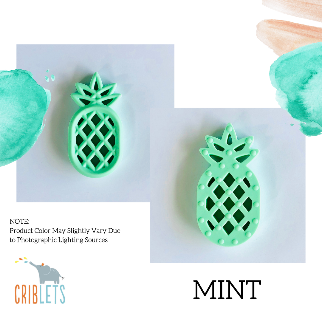 Chomps Pineapple Silicone Teether