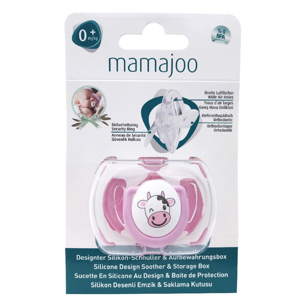 Mamajoo Silicone Orthodontic Soother & Storage Box