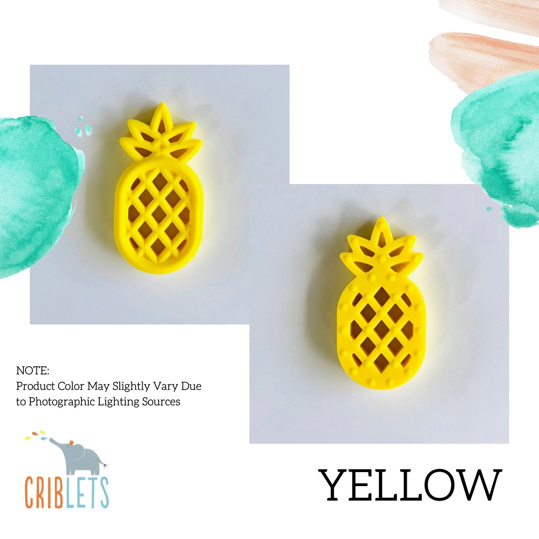 Chomps Pineapple Silicone Teether