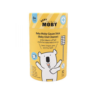 Baby Moby Sterile Gauze Stick (Baby Oral Cleaner)