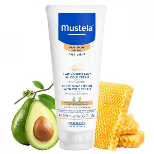 Mustela Nourishing Lotion with Cold Cream (200 ML)