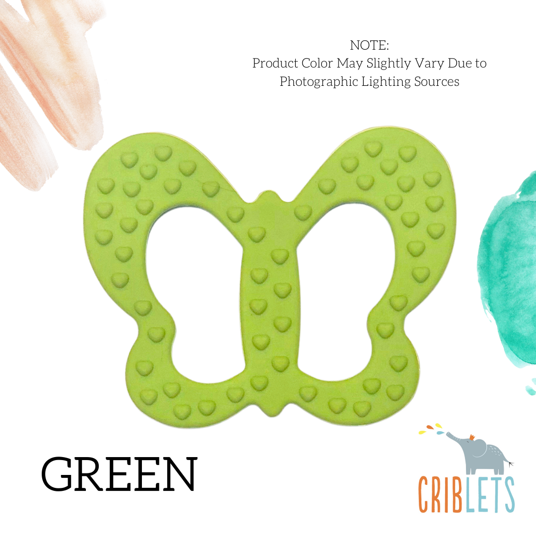 Chomps Butterfly Silicone Teether