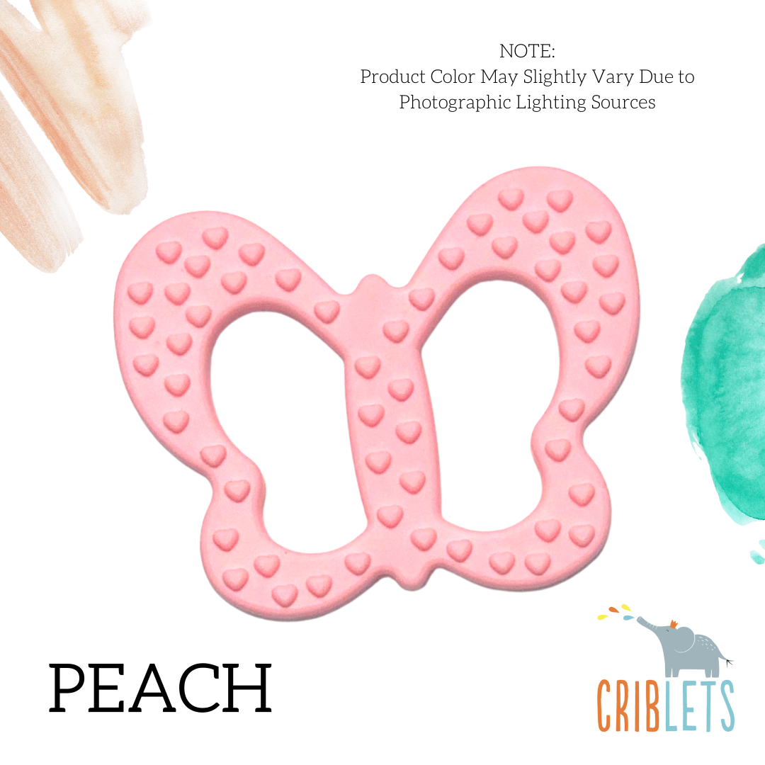 Chomps Butterfly Silicone Teether