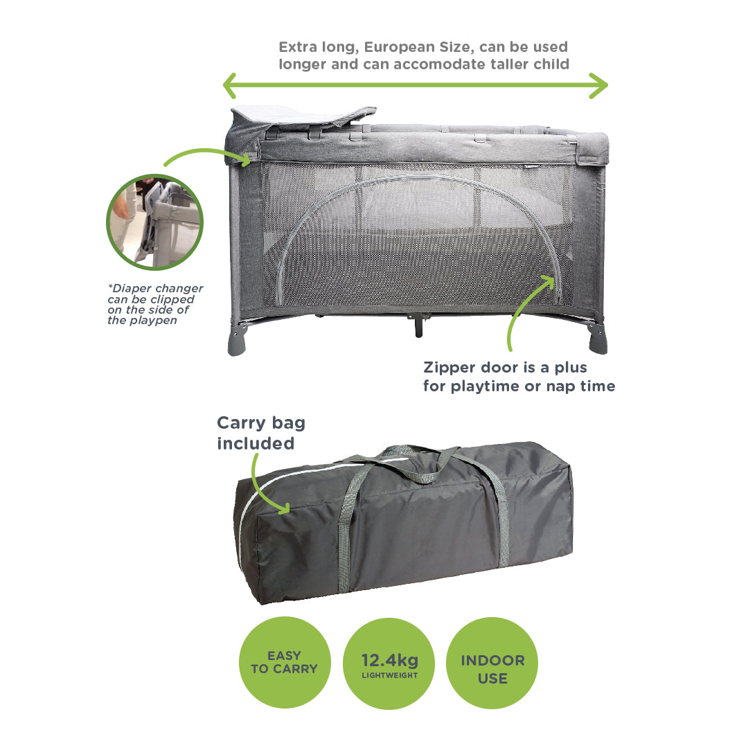 Looping 3-in-1 Travel Playpen