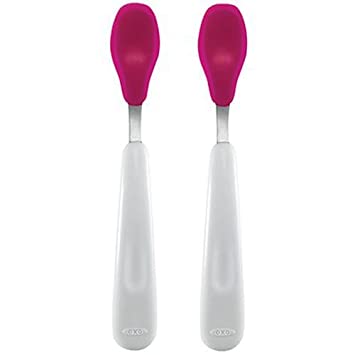 Oxo Tot Feeding Spoon Set With Soft Silicone
