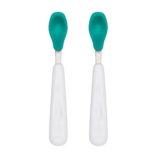 Oxo Tot Feeding Spoon Set With Soft Silicone