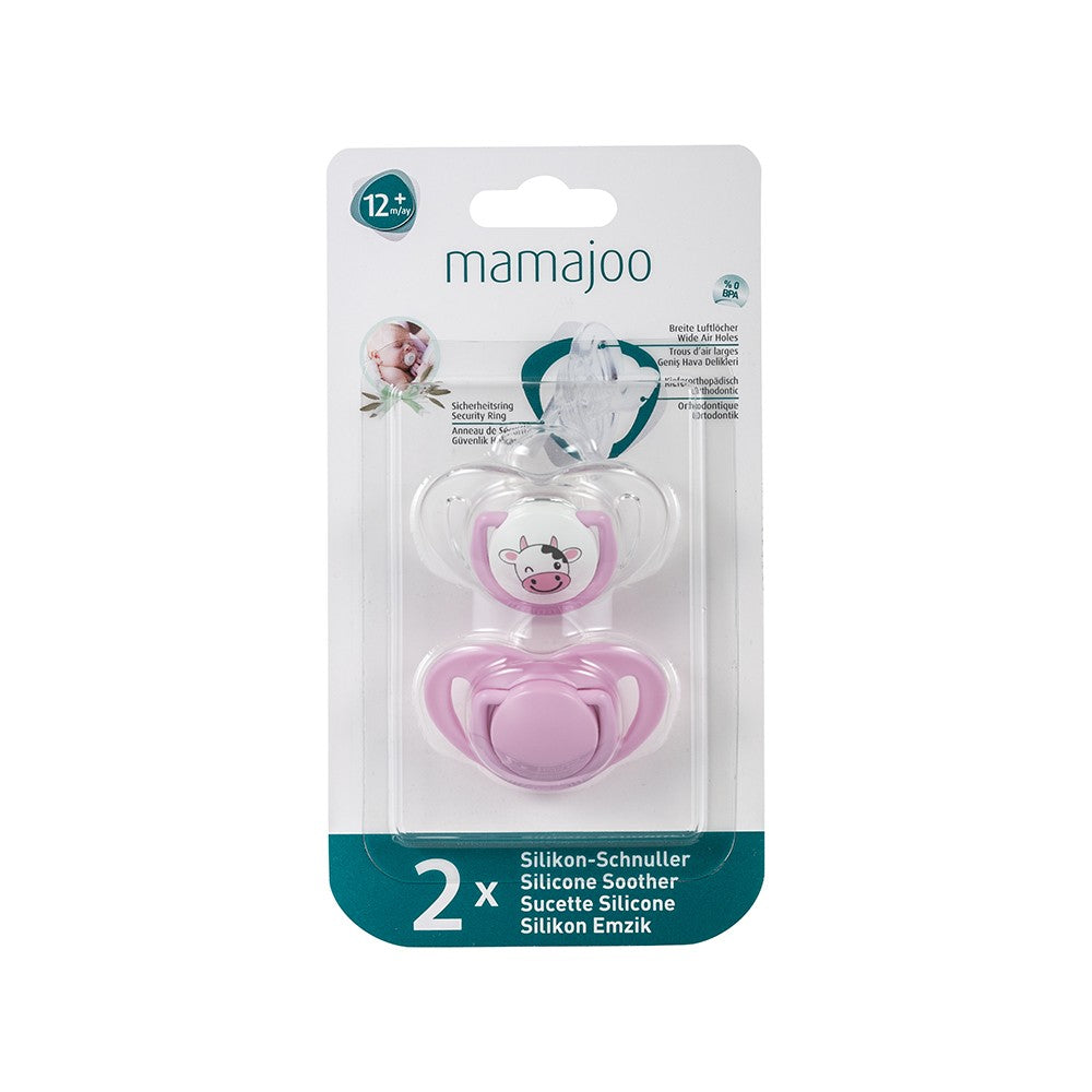 Mamajoo Silicone Orthodontic Soother (Pack of 2)