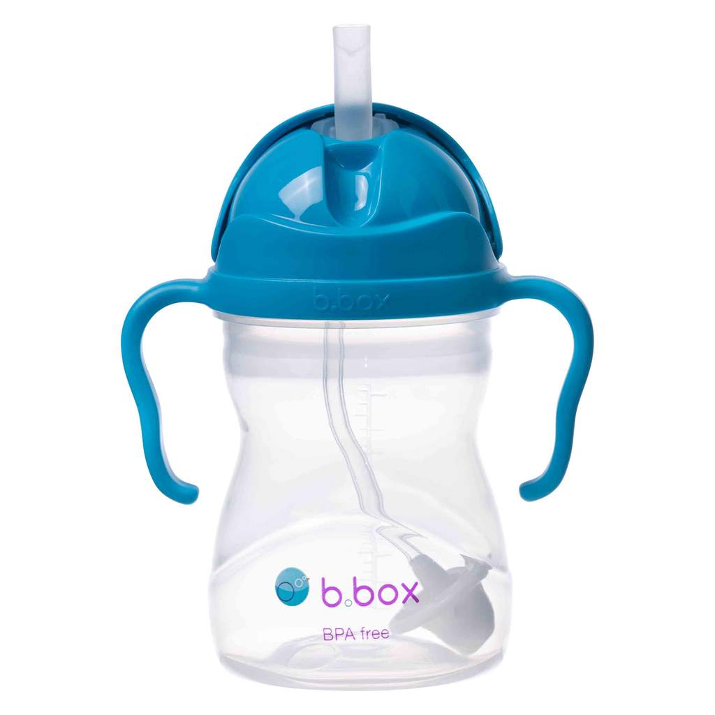 B. Box Sippy Cup With Innovative Weighted Straw