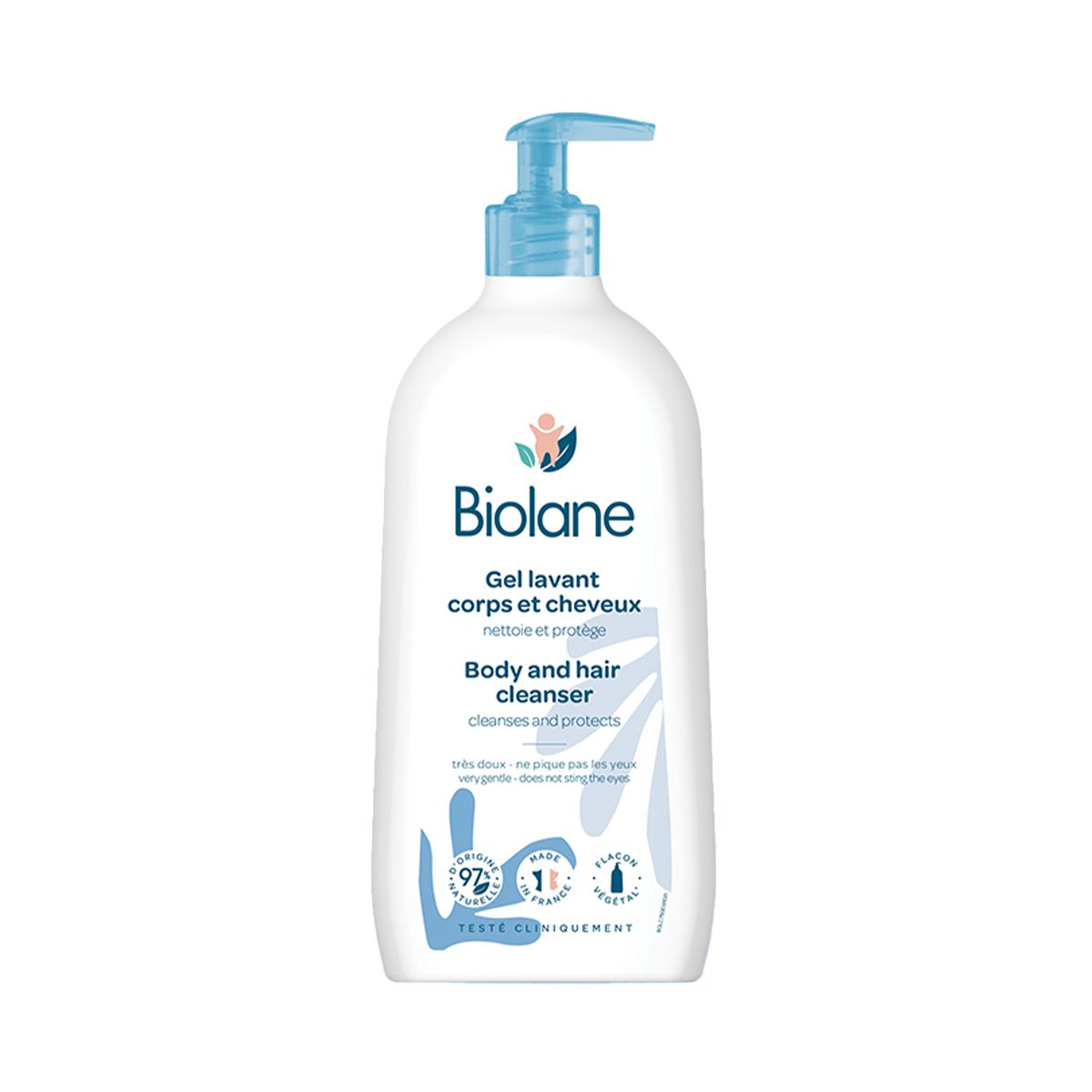 Biolane 2-in-1 Hair and Body Cleansing Gel