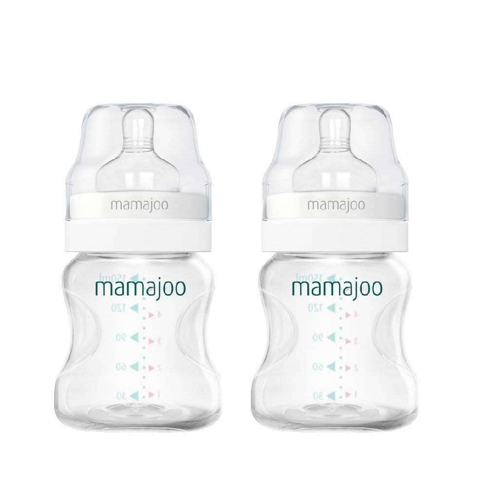 Mamajoo PP Feeding Bottle 150ml (Twin Pack)
