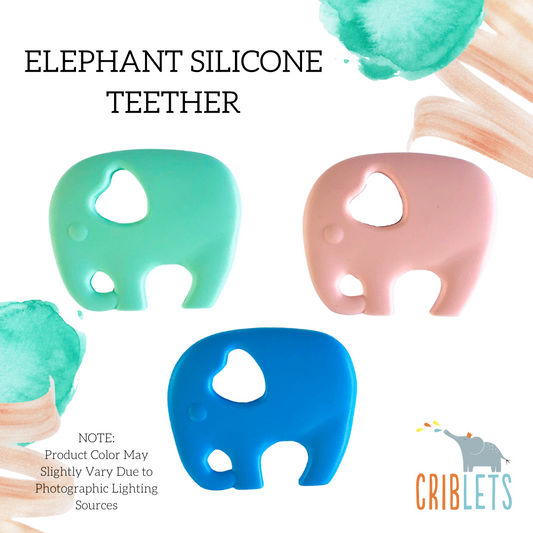 Chomps Elephant Silicone Teether