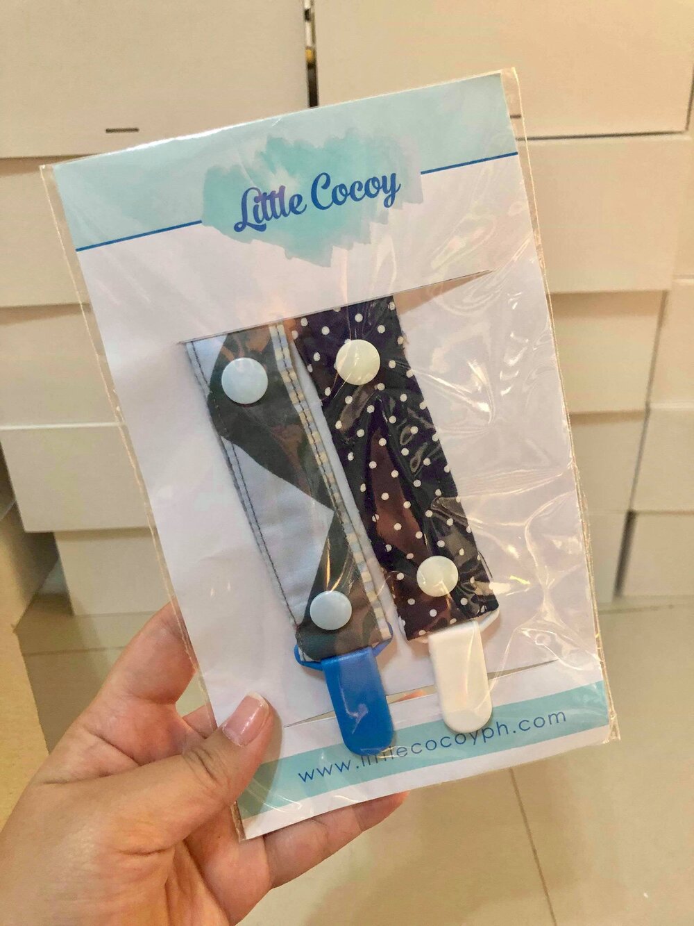 Little Cocoy Pacifier Clips (Pack of 2)