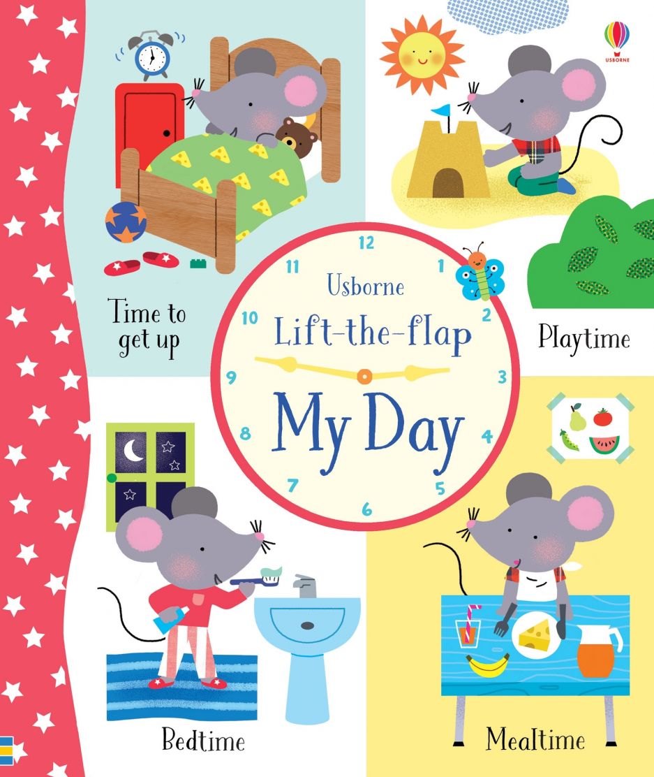 Usborne Young Lift-The-Flap (My Day)